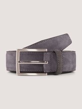 Veloursleder Gürtel - Männer - grey uni Veloursleder Gürtel - Männer - grey uni - 7 - TOM TAILOR