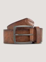 Geprägter Ledergürtel - Männer - light brown uni Geprägter Ledergürtel - Männer - light brown uni - 7 - TOM TAILOR
