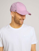Cap mit Logo Stickerei - Männer - pink uni Cap mit Logo Stickerei - Männer - pink uni - 5 - TOM TAILOR