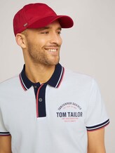 Cap mit Logo Stickerei - Männer - red uni Cap mit Logo Stickerei - Männer - red uni - 5 - TOM TAILOR