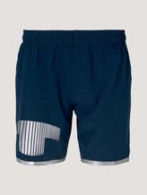 Functional shorts with a logo print - Men - dk blue Functional shorts with a logo print - Men - dk blue - 7 - Tom Tailor E-Shop Kollektion