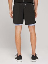 Funktions Shorts 2 in 1 - Männer - black Funktions Shorts 2 in 1 - Männer - black - 2 - Tom Tailor E-Shop Kollektion