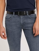 Jeansgürtel mit Lederdetails - Männer - black uni Jeansgürtel mit Lederdetails - Männer - black uni - 5 - TOM TAILOR Denim
