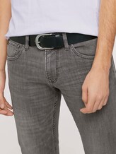 Ledergürtel im Used Look - Männer - black uni Ledergürtel im Used Look - Männer - black uni - 5 - TOM TAILOR Denim