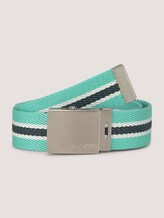 Gestreifter Bandgürtel - Männer - green white navy Gestreifter Bandgürtel - Männer - green white navy - 7 - TOM TAILOR Denim