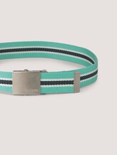Gestreifter Bandgürtel - Männer - green white navy Gestreifter Bandgürtel - Männer - green white navy - 9 - TOM TAILOR Denim