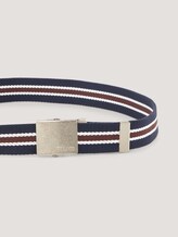 Gestreifter Bandgürtel - Männer - navy white brown Gestreifter Bandgürtel - Männer - navy white brown - 9 - TOM TAILOR Denim