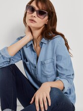 Sonnenbrille mit getönten Gläsern - Frauen - brown-kristall-perl rose Sonnenbrille mit getönten Gläsern - Frauen - brown-kristall-perl rose - 5 - TOM TAILOR
