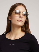 Sun glasses with colour accents - Women - gold-yellow Sun glasses with colour accents - Women - gold-yellow - 5 - TOM TAILOR