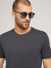 Sonnenbrille in Retro-Form - Männer - black-white-grey/ gun matt Sonnenbrille in Retro-Form - Männer - black-white-grey/ gun matt - 5 - TOM TAILOR
