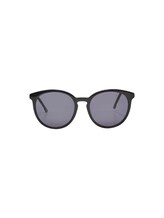 TOM TAILOR Damen Ovale Retro-Sonnenbrille, schwarz, Uni, Gr. ONESIZE