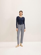 Gestreifte Pyjamahose - Frauen - blue stripes Gestreifte Pyjamahose - Frauen - blue stripes - 1 - TOM TAILOR