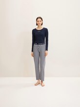 Gestreifte Pyjamahose - Frauen - blue stripes Gestreifte Pyjamahose - Frauen - blue stripes - 3 - TOM TAILOR