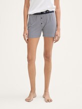 Gestreifte Pyjamashort - Frauen - blue stripes Gestreifte Pyjamashort - Frauen - blue stripes - 1 - TOM TAILOR