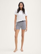 Gestreifte Pyjamashort - Frauen - blue stripes Gestreifte Pyjamashort - Frauen - blue stripes - 3 - TOM TAILOR