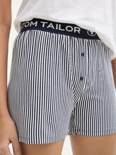 Gestreifte Pyjamashort - Frauen - blue stripes Gestreifte Pyjamashort - Frauen - blue stripes - 9 - TOM TAILOR