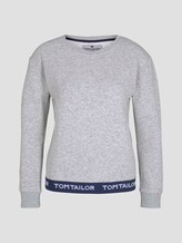 Pyjama Sweatshirt - Frauen - grey melange Pyjama Sweatshirt - Frauen - grey melange - 7 - TOM TAILOR