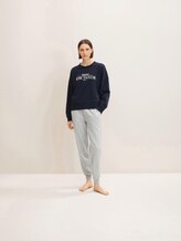 Pyjama Sweathose - Frauen - grey melange Pyjama Sweathose - Frauen - grey melange - 3 - TOM TAILOR