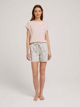 Pyjama-Shorts mit Streifen - Frauen - white stripes Pyjama-Shorts mit Streifen - Frauen - white stripes - 3 - TOM TAILOR