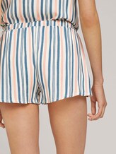 Pyjama Shorts in Wickeloptik - Frauen - dark white stripes Pyjama Shorts in Wickeloptik - Frauen - dark white stripes - 9 - TOM TAILOR