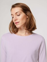 Pyjama Langarmshirt - Frauen - light-purple-uni Pyjama Langarmshirt - Frauen - light-purple-uni - 9 - TOM TAILOR