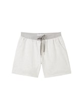 TOM TAILOR Damen Sweat-Shorts, grau, Melange Optik, Gr. XL/42