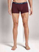 Hip-Pants im Dreierpack - Männer - red-dark-uni Hip-Pants im Dreierpack - Männer - red-dark-uni - 56 - TOM TAILOR