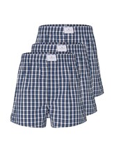 TOM TAILOR Herren Boxer-Shorts im Zweierpack, blau, Logo Print, Gr. XXL/8