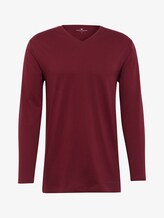 Long sleeve pyjama top - Men - red-dark-solid Long sleeve pyjama top - Men - red-dark-solid - 7 - TOM TAILOR