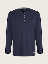 Long sleeve pyjama top - Men - blue-dark-solid Long sleeve pyjama top - Men - blue-dark-solid - 7 - TOM TAILOR