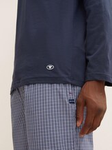 Long sleeve pyjama top - Men - blue-dark-solid Long sleeve pyjama top - Men - blue-dark-solid - 9 - TOM TAILOR