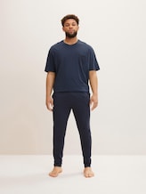 pyjama Broeken - Mannen - blue-dark-solid pyjama Broeken - Mannen - blue-dark-solid - 1 - TOM TAILOR