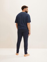pyjama Broeken - Mannen - blue-dark-solid pyjama Broeken - Mannen - blue-dark-solid - 2 - TOM TAILOR