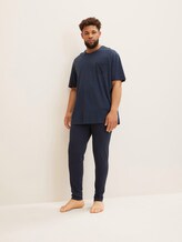 pyjama Broeken - Mannen - blue-dark-solid pyjama Broeken - Mannen - blue-dark-solid - 3 - TOM TAILOR