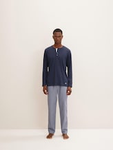 geruite Pyjama broek - Mannen - blue-medium-check geruite Pyjama broek - Mannen - blue-medium-check - 1 - TOM TAILOR