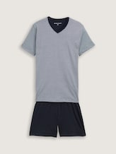 Pyjama Shorty - Männer - blue-dark-horizontal stripe Pyjama Shorty - Männer - blue-dark-horizontal stripe - 7 - TOM TAILOR