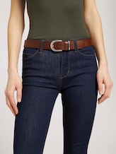 Ledergürtel mit Prägung - Frauen - light brown uni Ledergürtel mit Prägung - Frauen - light brown uni - 5 - TOM TAILOR