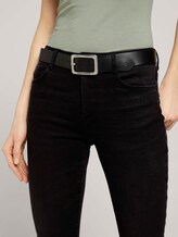 Klassischer Ledergürtel - Frauen - black uni Klassischer Ledergürtel - Frauen - black uni - 5 - TOM TAILOR