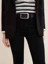 Klassischer Ledergürtel - Frauen - navy uni Klassischer Ledergürtel - Frauen - navy uni - 5 - TOM TAILOR