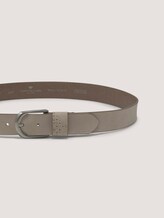 Veloursleder Gürtel mit Nieten - Frauen - ecru uni Veloursleder Gürtel mit Nieten - Frauen - ecru uni - 9 - TOM TAILOR