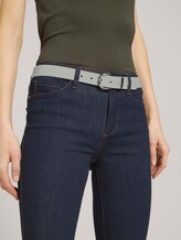 Ledergürtel mit Metallschlaufe - Frauen - white uni Ledergürtel mit Metallschlaufe - Frauen - white uni - 5 - TOM TAILOR