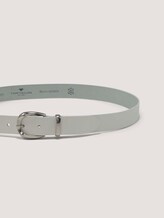 Ledergürtel mit Metallschlaufe - Frauen - white uni Ledergürtel mit Metallschlaufe - Frauen - white uni - 9 - TOM TAILOR