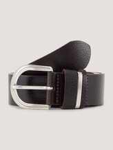 Getextureerde leren riem - Vrouwen - brown uni Getextureerde leren riem - Vrouwen - brown uni - 7 - TOM TAILOR