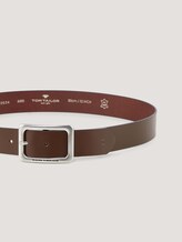 Smooth leather belt - Women - brown uni Smooth leather belt - Women - brown uni - 9 - TOM TAILOR