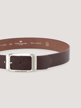 Getextureerde leren riem - Vrouwen - bordeaux uni Getextureerde leren riem - Vrouwen - bordeaux uni - 9 - TOM TAILOR
