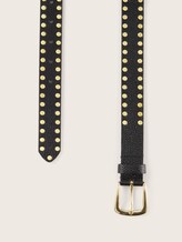 Ledergürtel mit Nieten - Frauen - black uni Ledergürtel mit Nieten - Frauen - black uni - 9 - TOM TAILOR