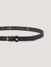 Ledergürtel mit Blumenmuster - Frauen - black uni Ledergürtel mit Blumenmuster - Frauen - black uni - 9 - TOM TAILOR