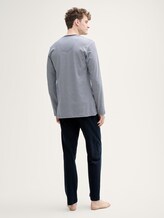 Zweifarbiger Pyjama - Männer - blue-dark-horizontal stripe Zweifarbiger Pyjama - Männer - blue-dark-horizontal stripe - 2 - TOM TAILOR