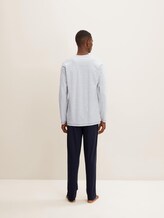 Lange pyjama Set met print - Mannen - grey-medium-melange Lange pyjama Set met print - Mannen - grey-medium-melange - 2 - TOM TAILOR