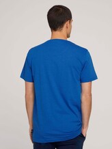 Pyjama Shirt mit Brusttasche - Männer - blue-medium-melange Pyjama Shirt mit Brusttasche - Männer - blue-medium-melange - 2 - TOM TAILOR
